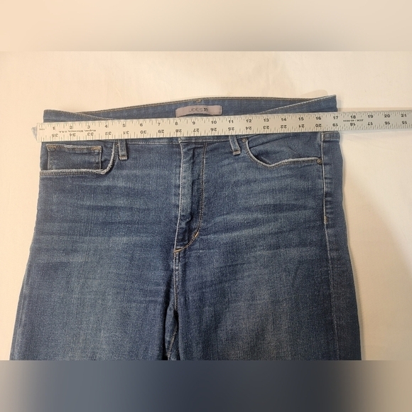 JOE'S Jeans women's waist 32 high rise 26" crop boot cut denim jean - Picture 10 of 10